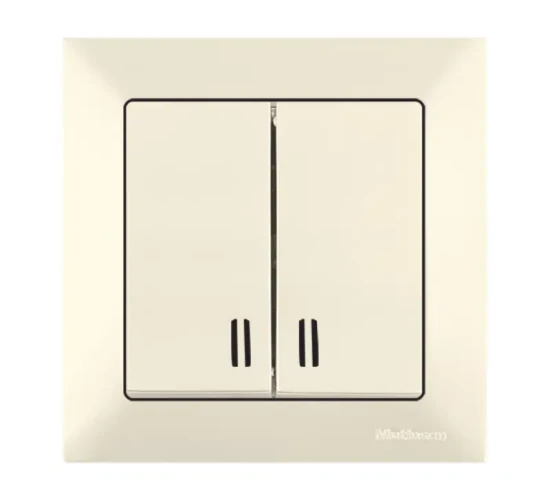 Сериен ключ светещ схема 5-10А Крем Candela Mutlusan.png